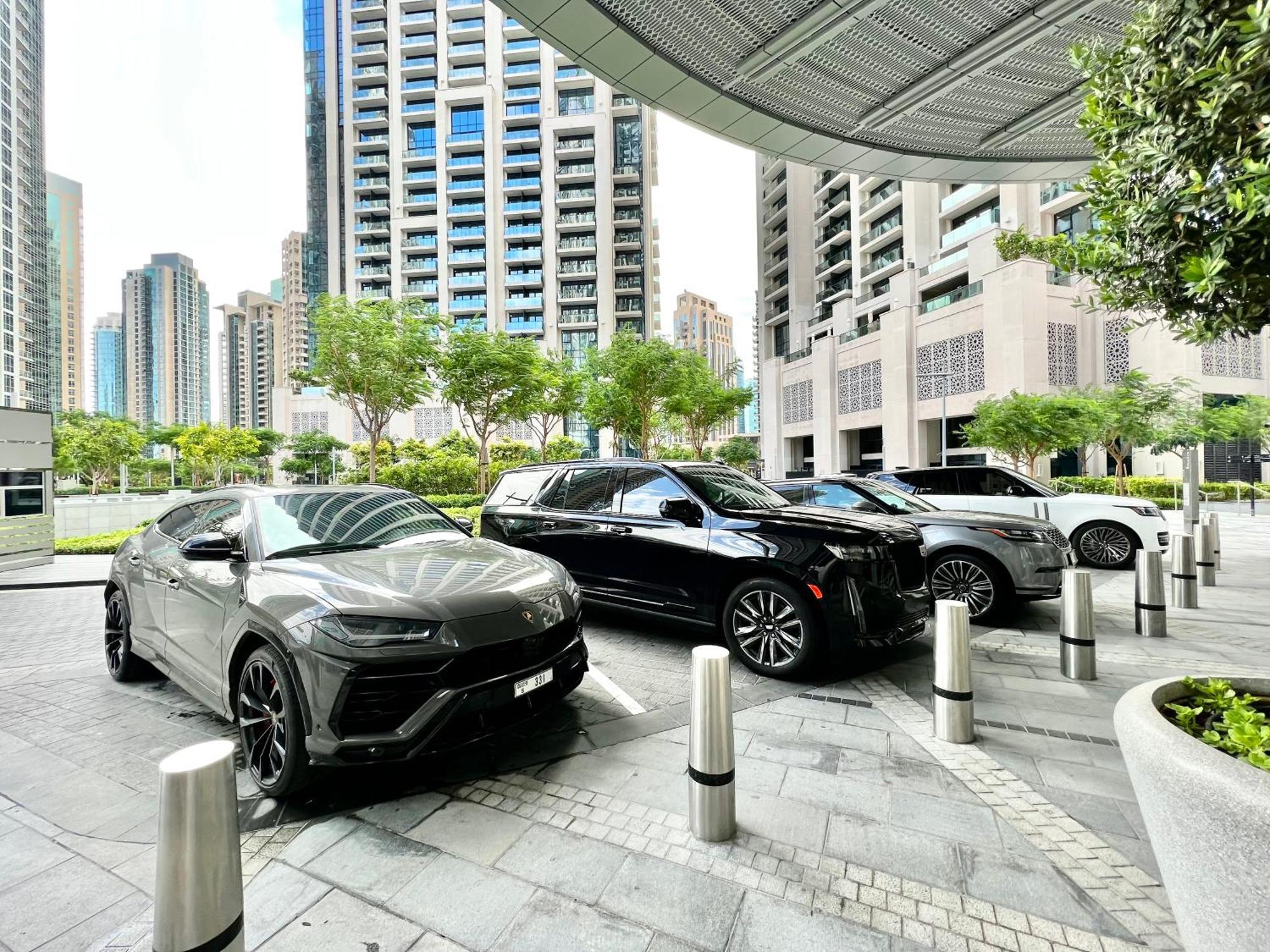 Downtown Luxury - Stunning Burj Khalifa & Sea View - 5 Minutes Walk To Dubai Mall Extérieur photo