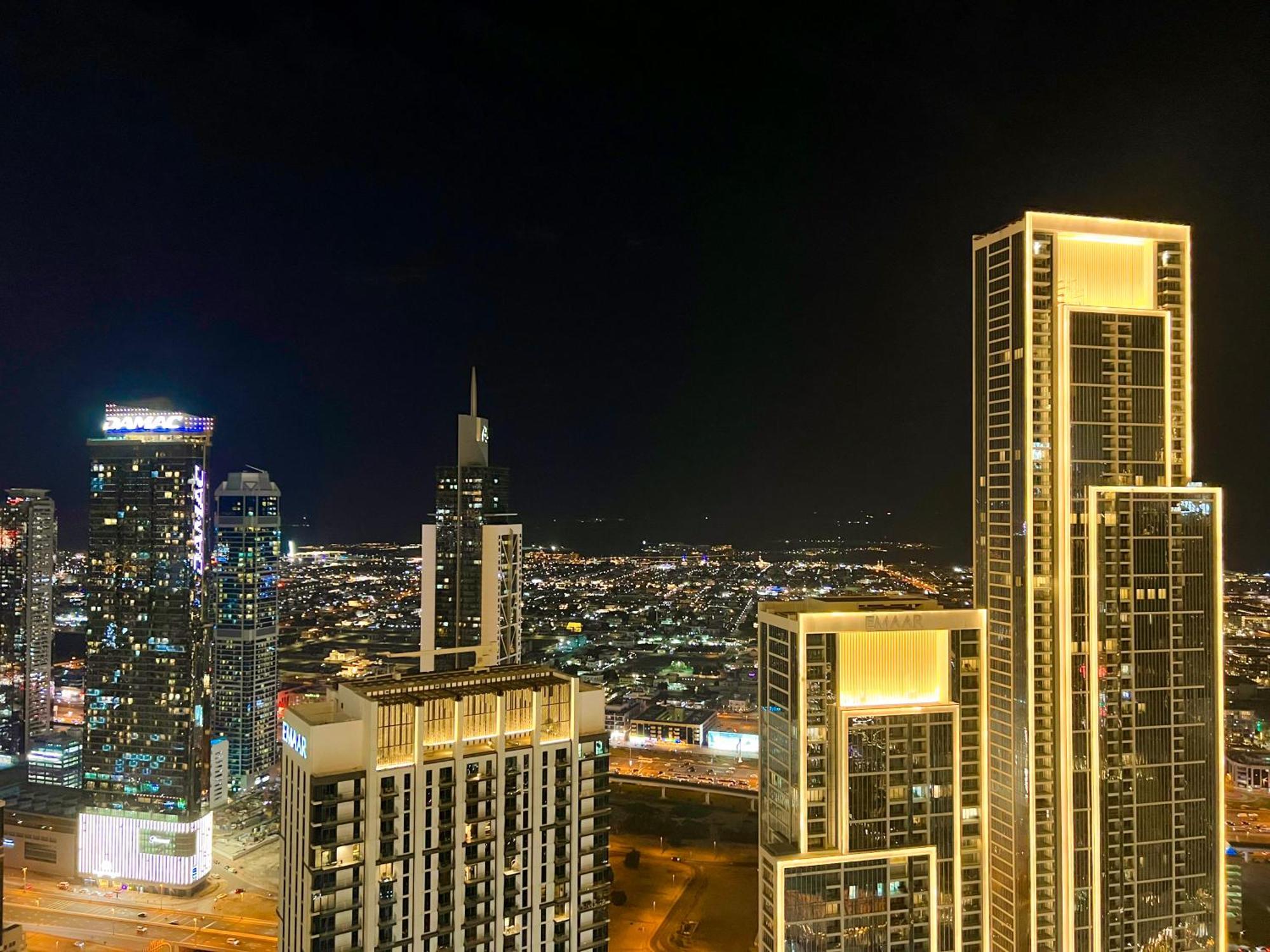 Downtown Luxury - Stunning Burj Khalifa & Sea View - 5 Minutes Walk To Dubai Mall Extérieur photo
