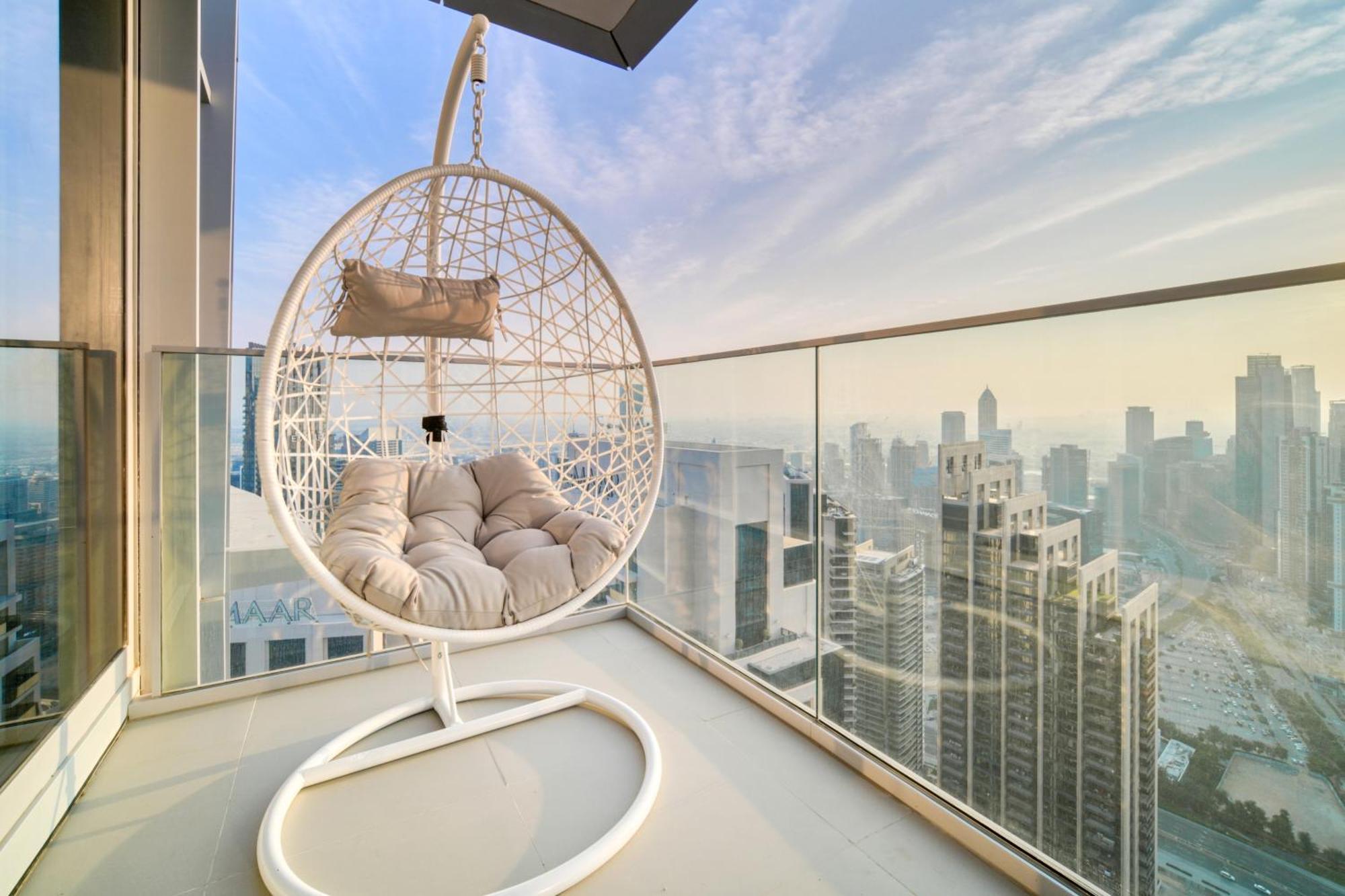 Downtown Luxury - Stunning Burj Khalifa & Sea View - 5 Minutes Walk To Dubai Mall Extérieur photo
